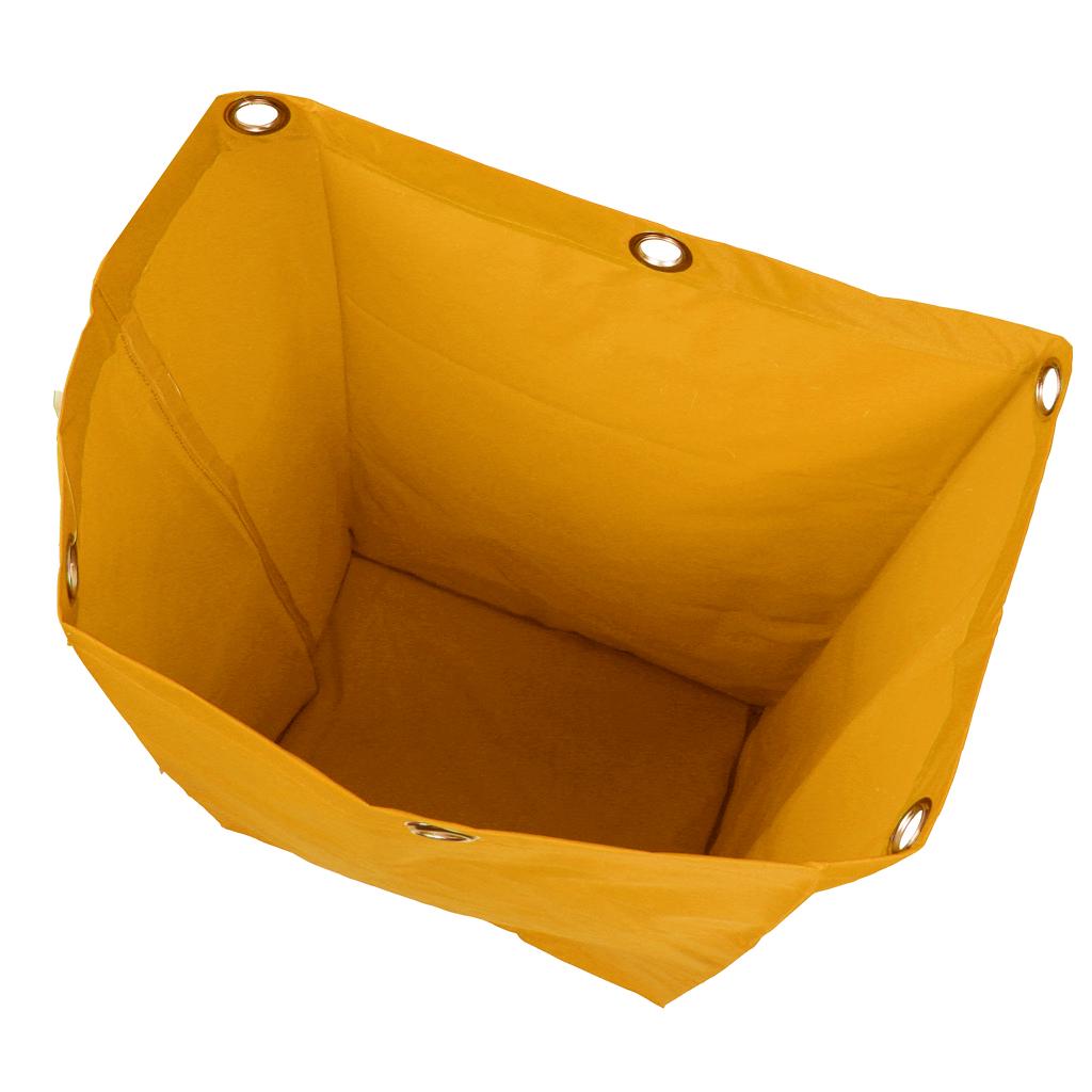 Oxford Waterproof Janitorial Cleaning Cart Replacement Bag Hotel Service Cart Bag for Housekeeping Cleaning Tool 40x28x69cm