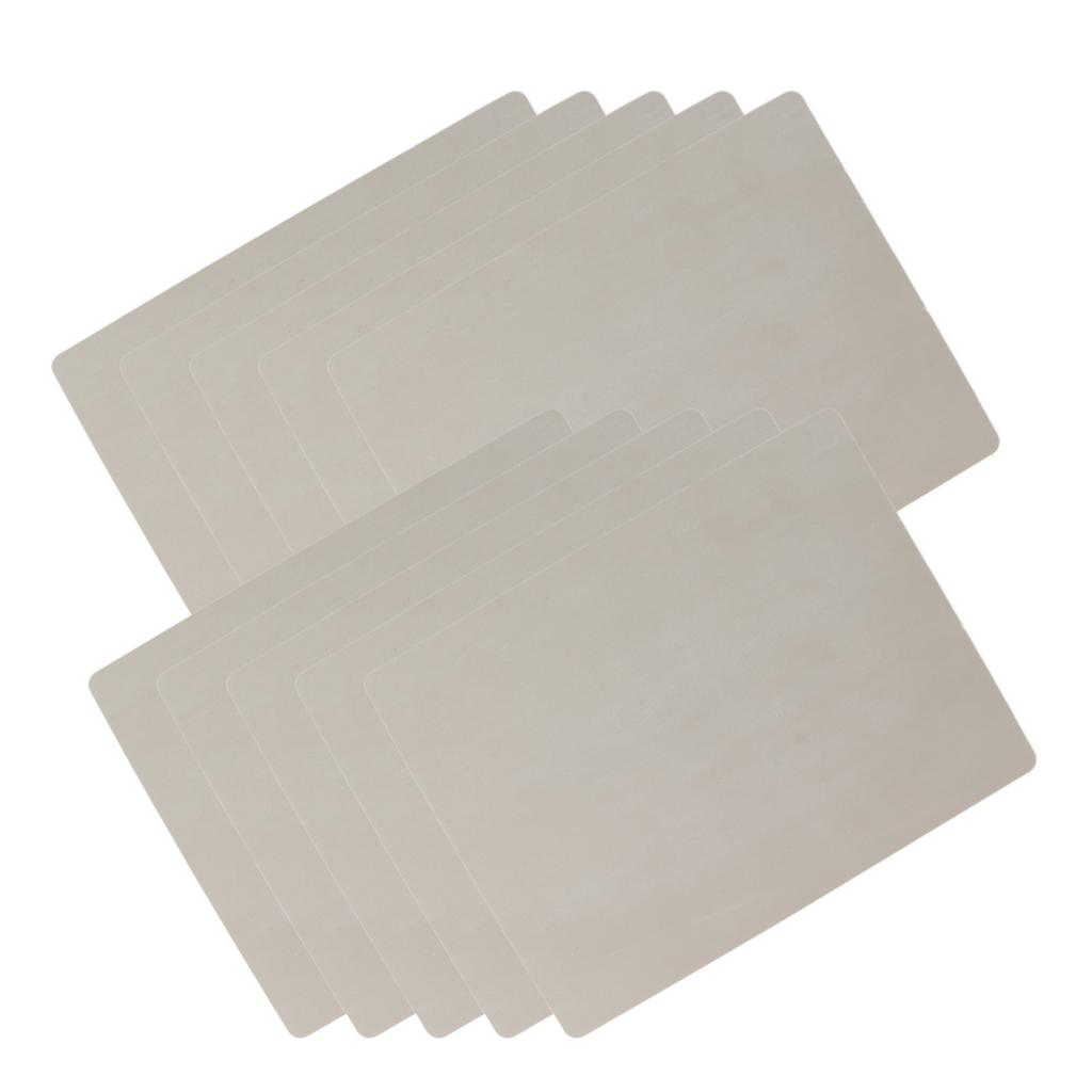 10pcs Tattoo Practice Skin Semi Permanent High Simulation Eyebrow Lip Tattoo Rubber Practice Skin