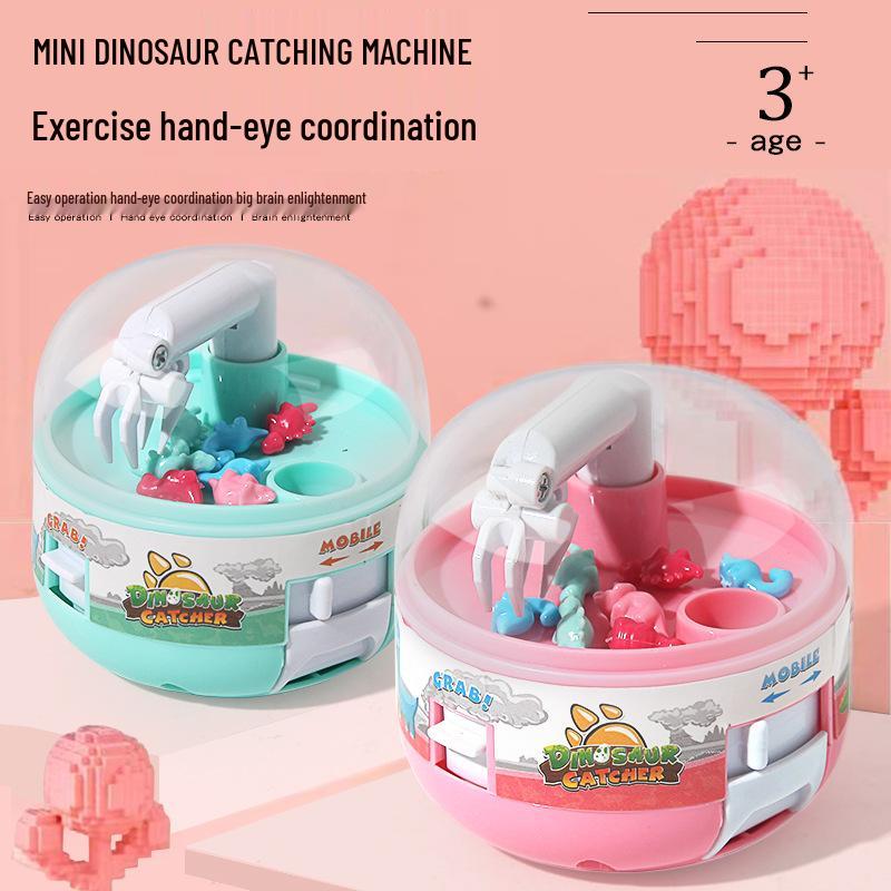

Dinosaur Mini Claw Machine: Home Use Creative Toy for Kids