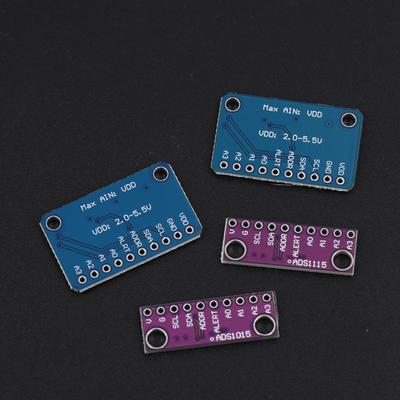 Ads1115 Ads1015 12/16 Bit I2C Module Precision 4-Channel Development Board With Pro Gain Amplifier For Arduino