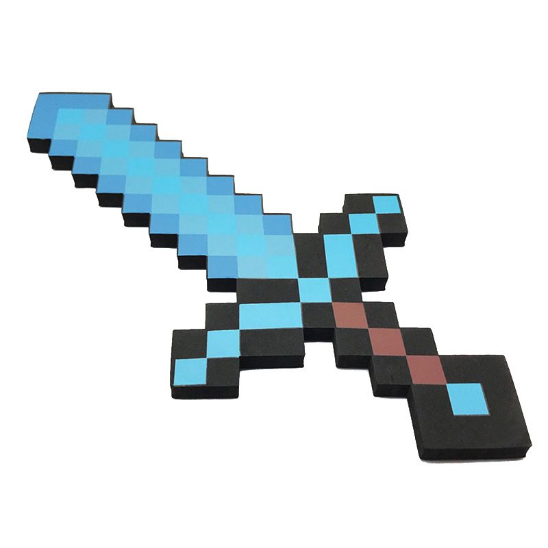 

Minecraft Доспехи Стив Детский Костюм для Косплея Наряд Комбинезон Костюм Sword Only,45cm/17.72in