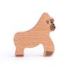 BorneLund Bajo Beech Wood Animal Set for 1.5 Years and Older