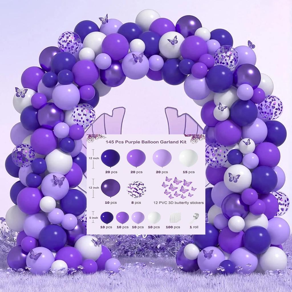 Forest Series Green Balloon Chain Set Children'S Birthday Theme Party Decoration Jungle Arrangement Balloon