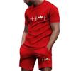2025 Men's Mesh Fitness & Fashion Running Set - Casual Sportswear