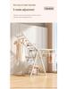 Adjustable Foldable Clothes Drying Rack for Indoor/Outdoor Use - Ideal for Bedroom, Balcony, and Baby Items.