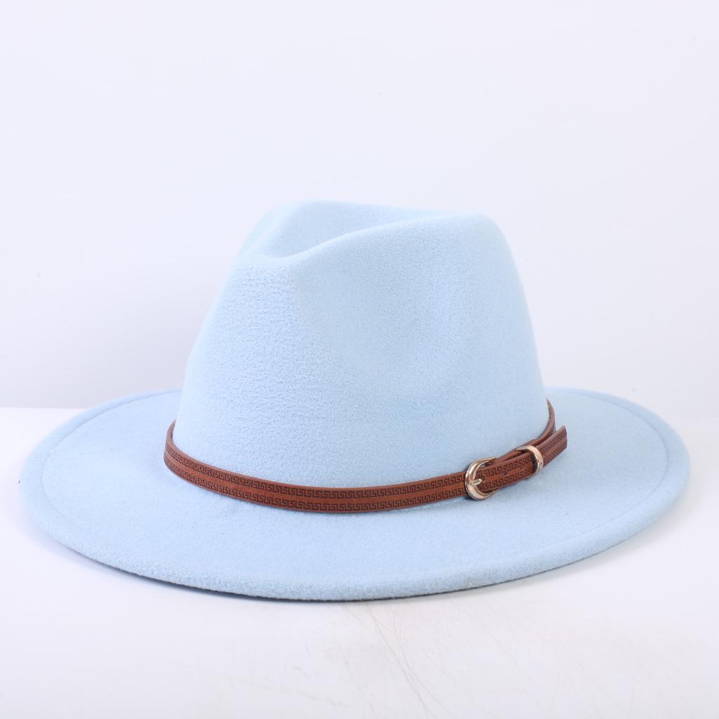 Popular European and American classic simple flat-brimmed top hat men's and women's fashionable and elegant versatile jazz hat top hat