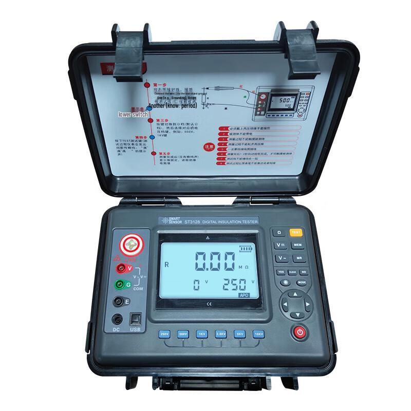 Siglent High Precision 10KV Multi-Range Insulation Resistance Tester (CN Version)