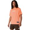 Basketball Wear SHORT SLEEVE 2063A452 Unisex Adult 800 S [ASICS] (BRIGHT SUNSTONE)