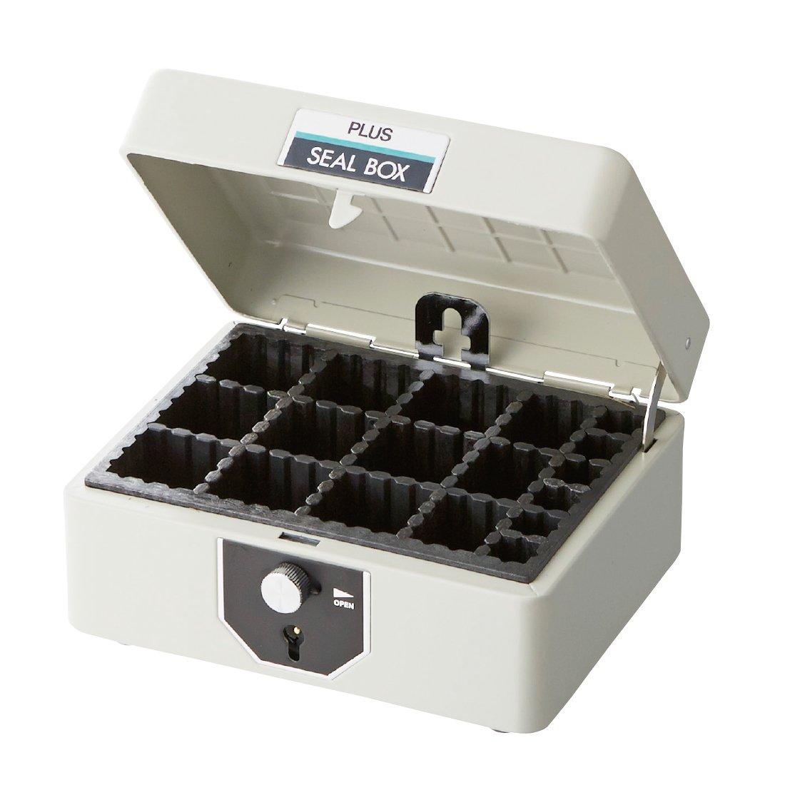 

Plus Steel Stamp Box Elgray Small Holds 45 Subject Marks SB-005 37-164
