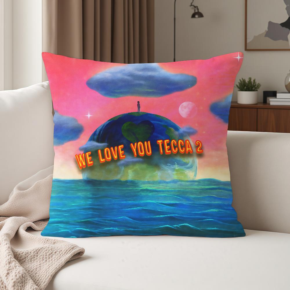 Rapper L-Lil Tecca Pillow Case Suitable For Bedrooms Living Rooms Cars Home Decoration