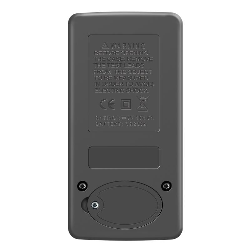 Portable Multimeter 1999 Counts Digital Multimeter Voltmeter Auto-Ranging for Testing Voltage Current Resist Continue