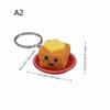 Food Shaped Fidget Clicker Keychain 3D Printed Cake Chocolate Pendant Lightweight Decompression Toy for All Age Use