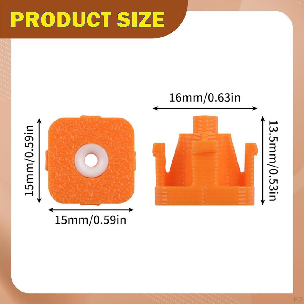 4Pcs 3D Printer Ceramic Inlet Protectors Replaces,Easy To Install Assembly Repair Guard Filament
