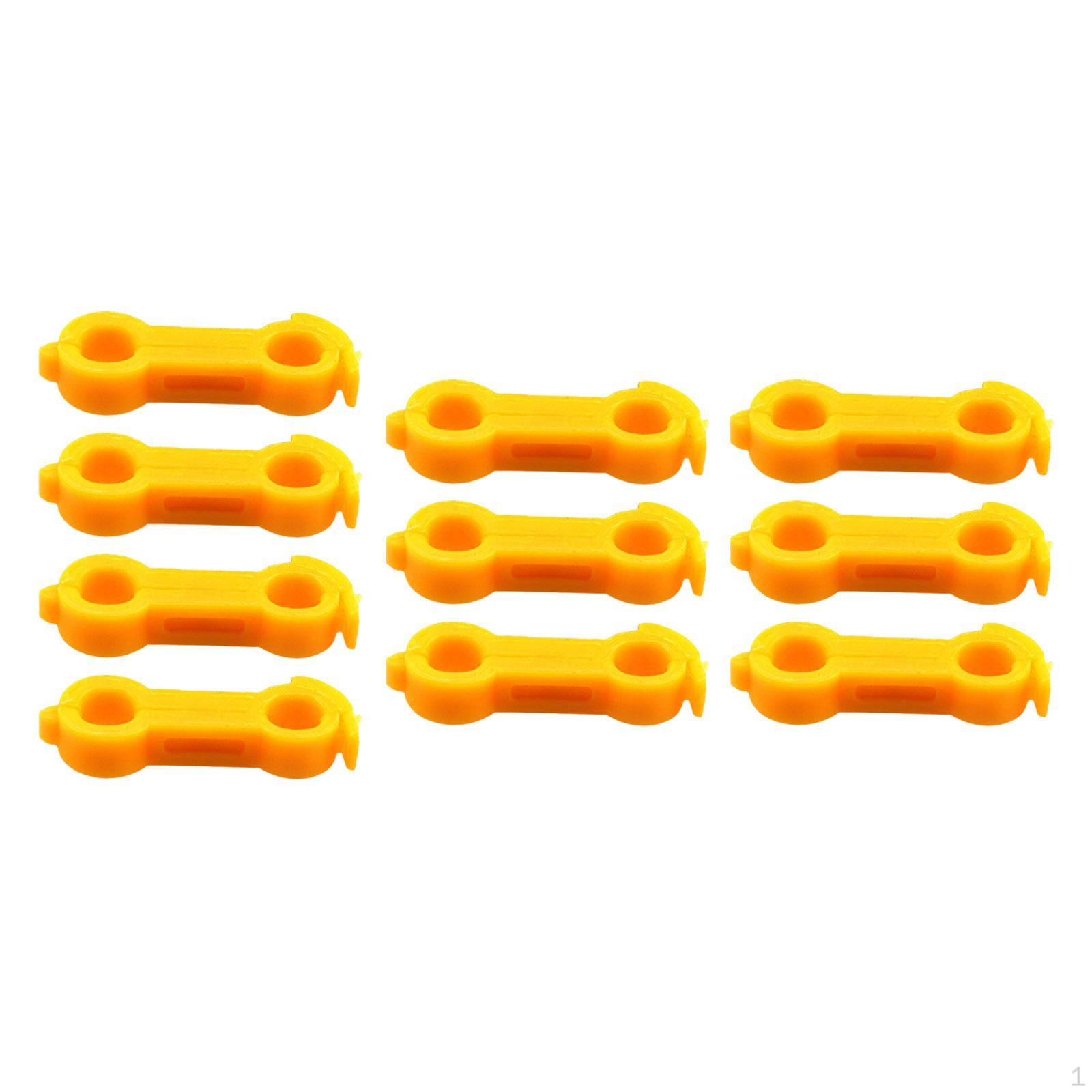 

10Pcs Poultry Leg Bands Baby Chick Splay Hobble for Ducks Parrot Birds 4mmx21mm