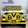 Borussia Dortmund  Set Copripiumino con Fantasia  Decorazione per la Casa  Regalo (1 * copripiumino + 2 * federe senza imbottitura)