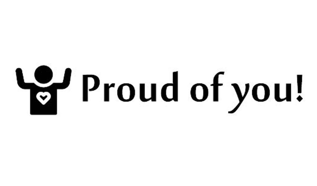 Printtoo Teacher's Stamp Proud of You! Self-Inking Stamp Rubber Stamp Teacher Grading for School Classroom & Homework Supplies,42x9 mm