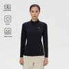 KOLON SPORT Women's Half-Zip Microfleece Long-Sleeve Top