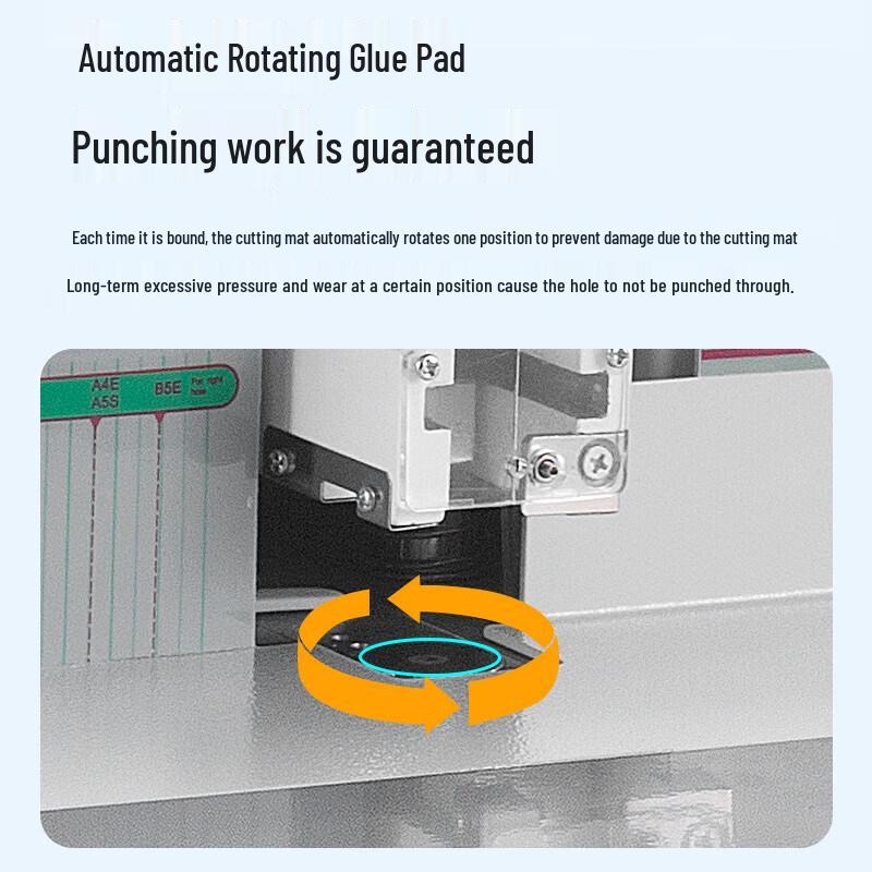 Comet CM-980F Automatic Financial Document Binding Machine CN plug (adapter included)