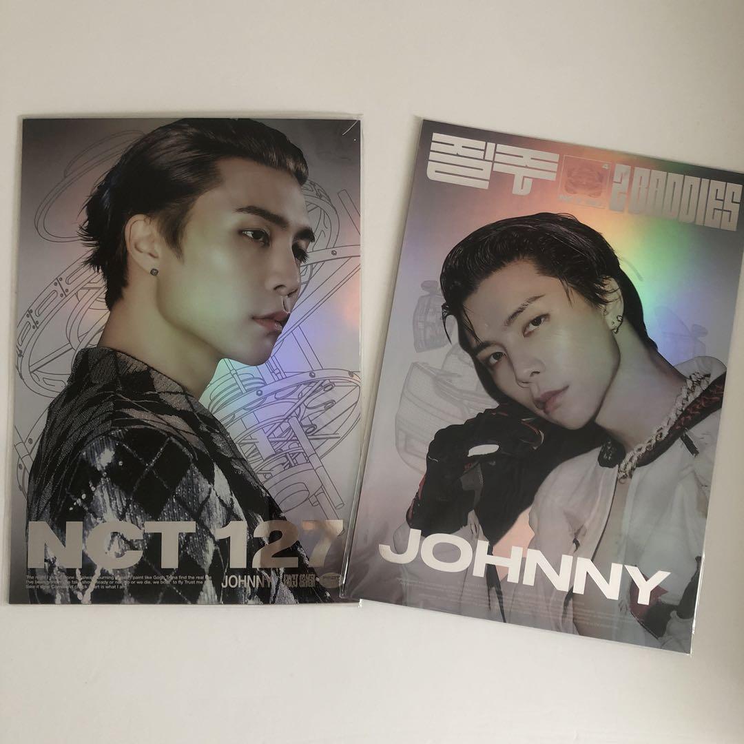 

[ИСПОЛЬЗОВАННЫЙ] nct127 Джонни Плакат A3 Голограмма Бегущая проверка фактов