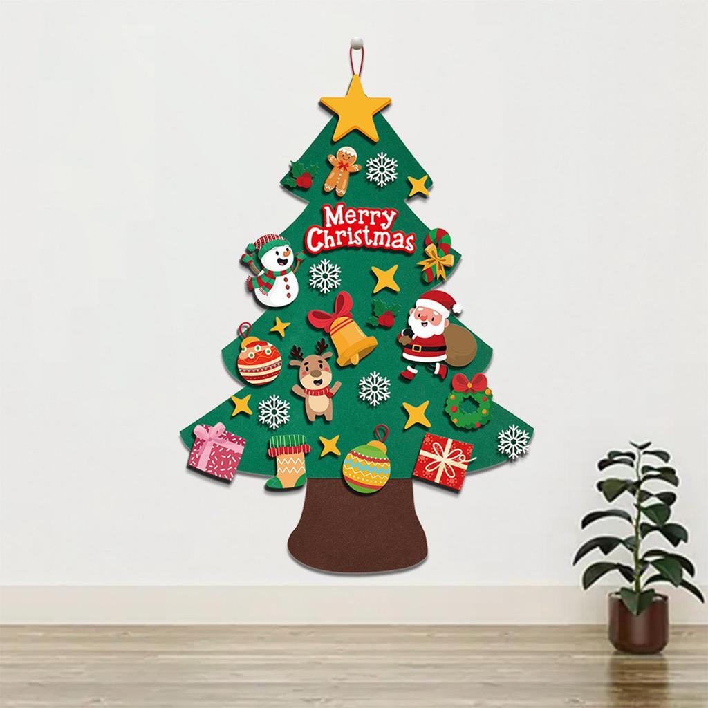 Toddler Christmas Tree With 9.8ft LED Light String Decoration Children's Christmas Tree For Bedroom Nursery Outdoor Indoor
