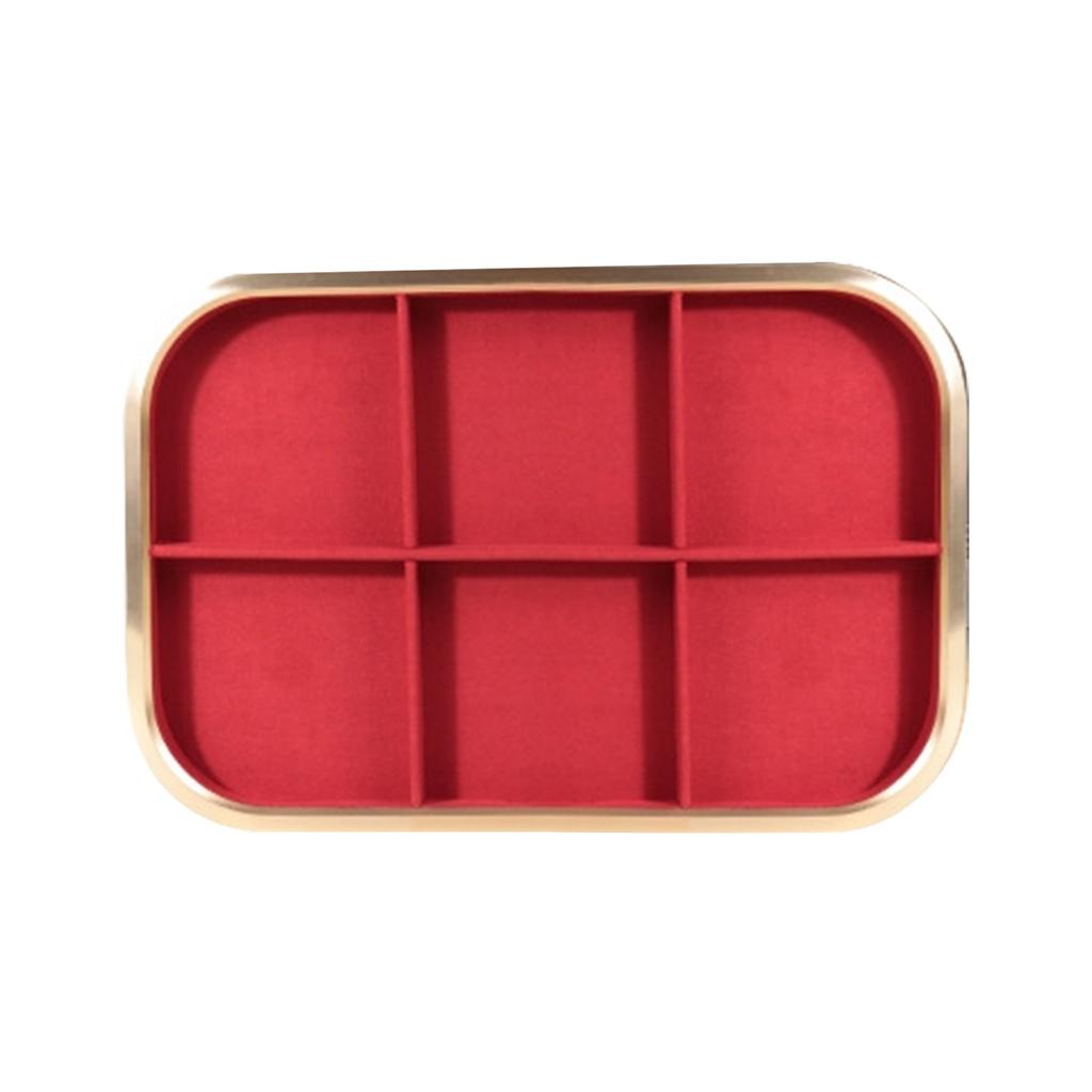 Elegant Jewelry Tray Organizers for Drawer Stackable Storage Case Home Accessory for Stylish Personalize Adornments