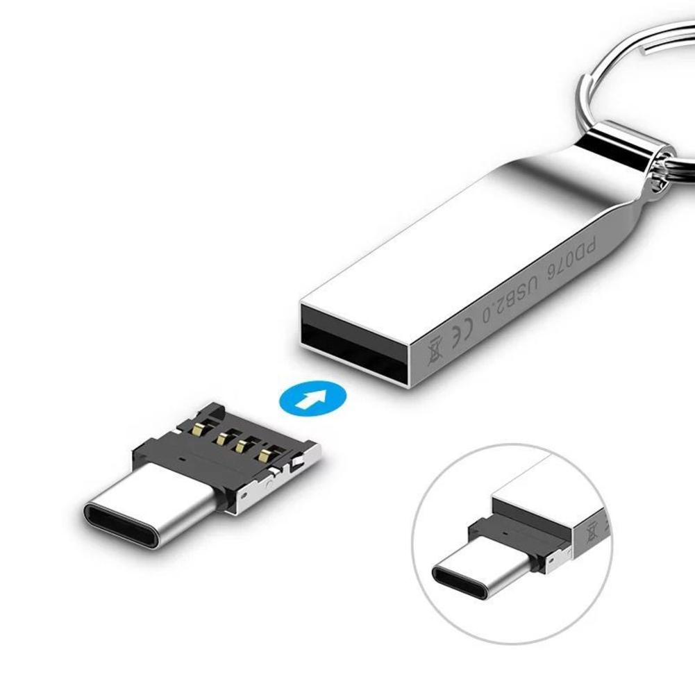 OTG Micro USB Type C Adapter USB-C Male to USB 2.0 Female Data Connector for Macbook Samsung Type C Micro USB OTG Cable Adapter