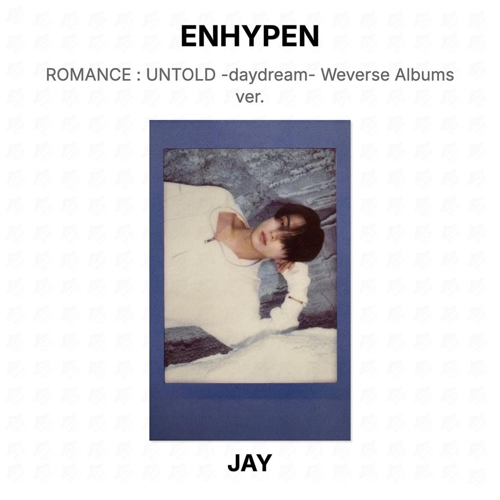 ENHYPEN-ROMANTIK : UNTOLD -daydream- Weverse Alben Version. Offizielle Fotokarte