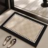 Cartoon Non-slip Absorbent Bathroom Mat - Stain-Resistant, Easy-Clean, Quick-Dry Carpet for Household Toilets and Doors