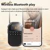 Mini Pocket FM AM Radio Large LCD Display DSP Radios Receiver Wireless Bluetooth Speaker TF Card Music Player for Elder 9K/10K