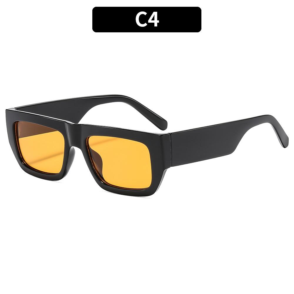 New fashion trendy brand men's and women's sunscreen sunglasses, European and American ins Internet celebrity sunglasses personalized sunglasses