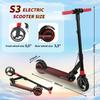 Folding Electric Scooter,Children E Scooter, 350W, Dual Brake, 14km/h Maximum Speed, for Ages 6-12 Years Old