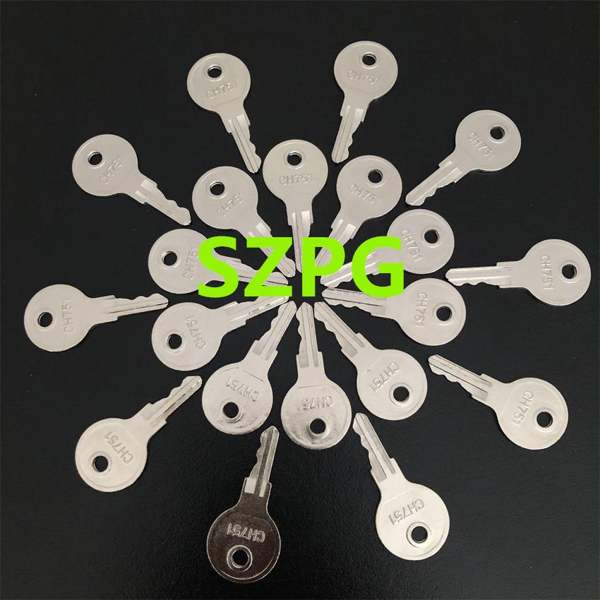 5/10/20PCS Universal Key CH751 Compatible With Multiple Locks RV Campers Doors T-Handles Pickup Shells Tool Boxes