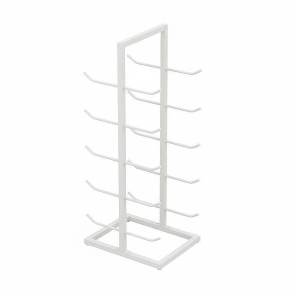 Fitness Equipment Holder Organizer Rack for Foam Pad Roller Gym Mats for Home Workout Area
