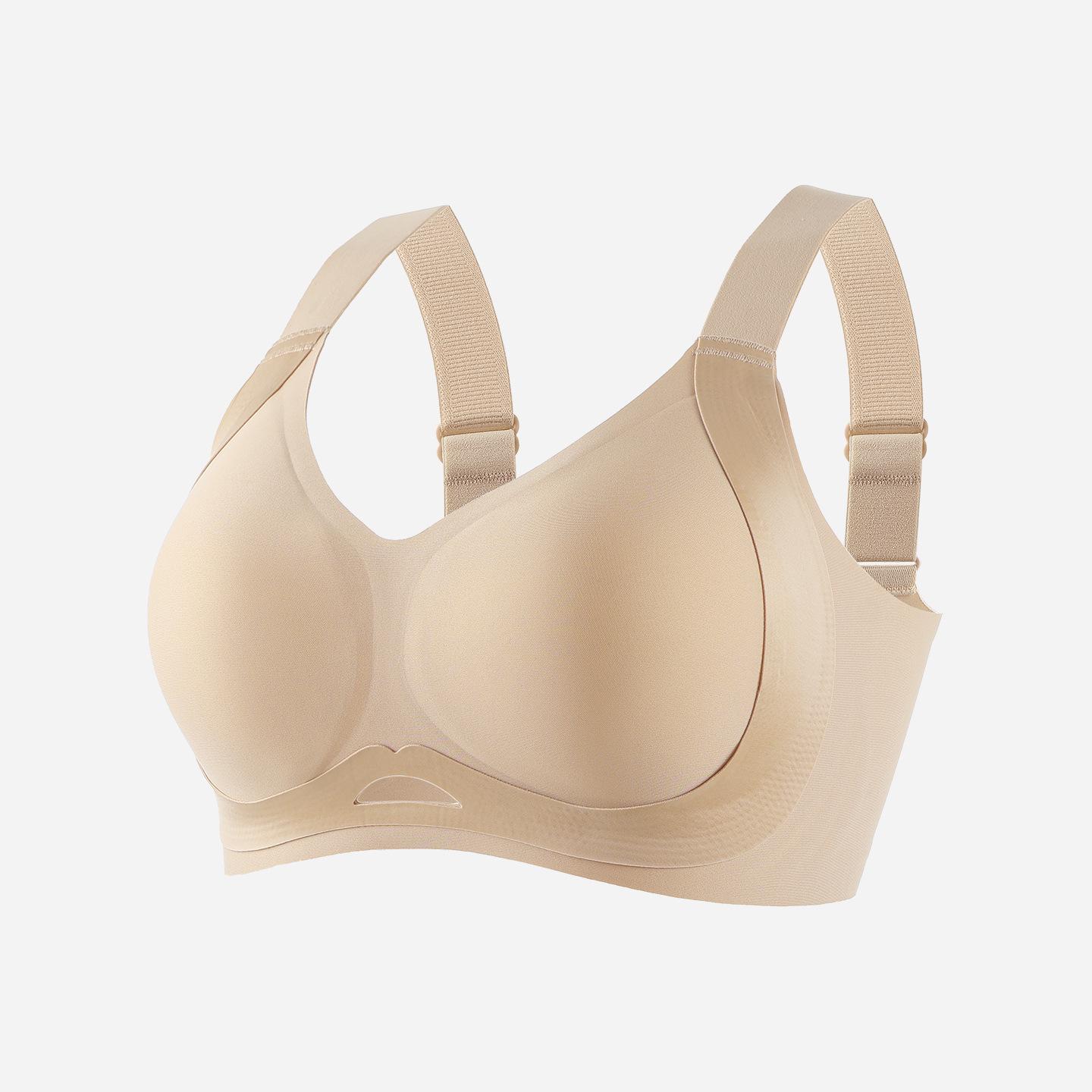 

Camellia Seamless Bra for Large Busts - Slimming, Full Cup, Side Support, Lift, Anti-Sag. 6XL (190-205 lbs)