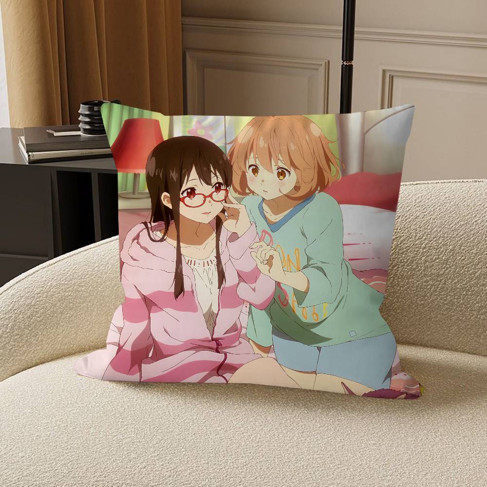 Anime B-Beyond the Boundary Kissenbezug Kissenbezug Wohnzimmer Sofa Heimdeko Kundenspezifisch
