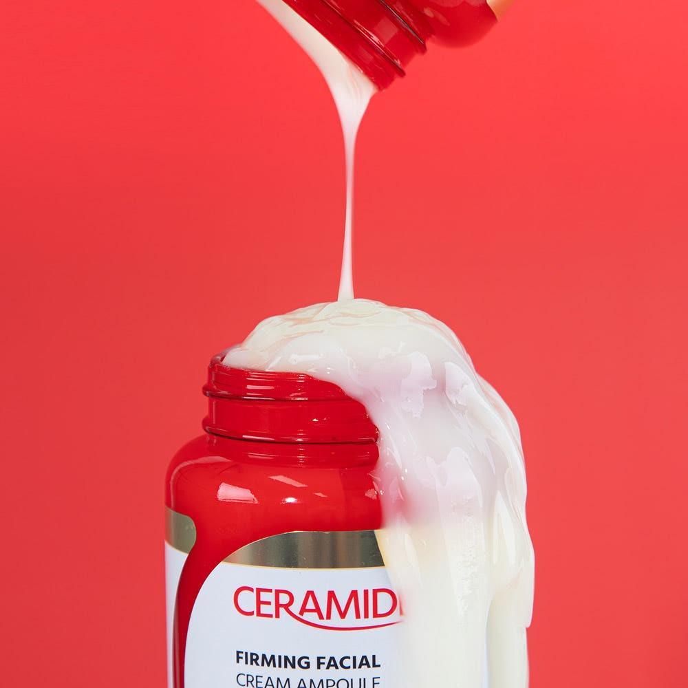 Farmstay Ceramide Firming Facial Cream Ampoule Deep Moisturizing 250ml