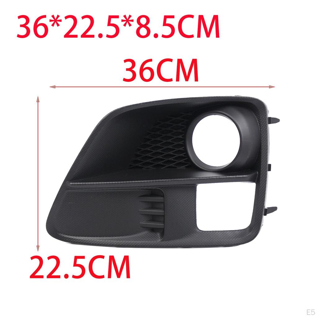 Fog Light Lamp Bezel Easy Installation Repair Parts Automotive Exterior Accessory High Performance