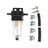 Plastic Diesel Water Separator Filter Black Water Separator Kit Fuel Line Kit  Auto Accessories