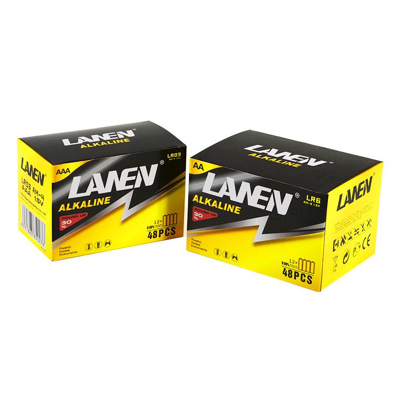 LR6 AA & LR03 AAA Alkaline Batteries for Electric Toys - Assorted Sizes