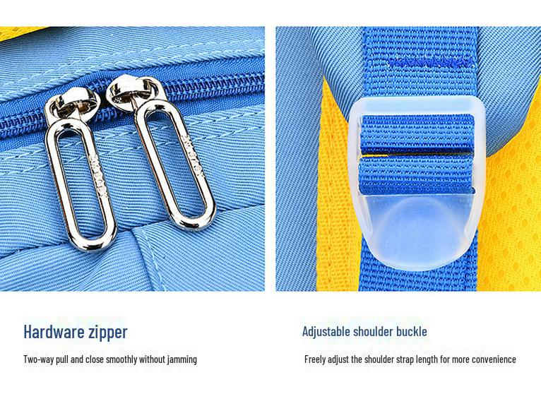 Sesam Schultasche - Leichter Cartoon-Rucksack für Jungen & Mädchen, Klassen 1-6.