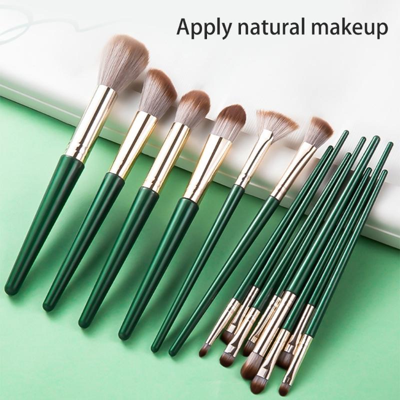 14x Professional Brush Set Makeup Brushes Set Full Face Make Up Brushes Concealer Brush Powder Brush Eye Shadow Brush