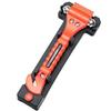 Emergency Escape Tool, Car Safety Hammer w/ Protective Bracket, Bright Orange