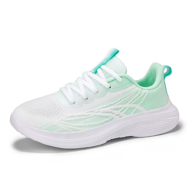 Summer New 2025 Men's Running Shoes Breathable Soft Sole Lightweight Shock-absorbing Sports Shoes Couple Shoes Spot