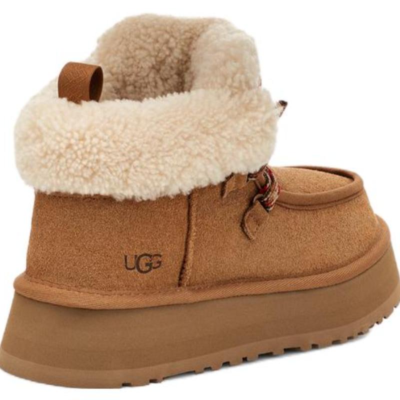 UGG Funkarra Cabin Cuff Boot Chestnut Women's Sneakers 1143954-CHE