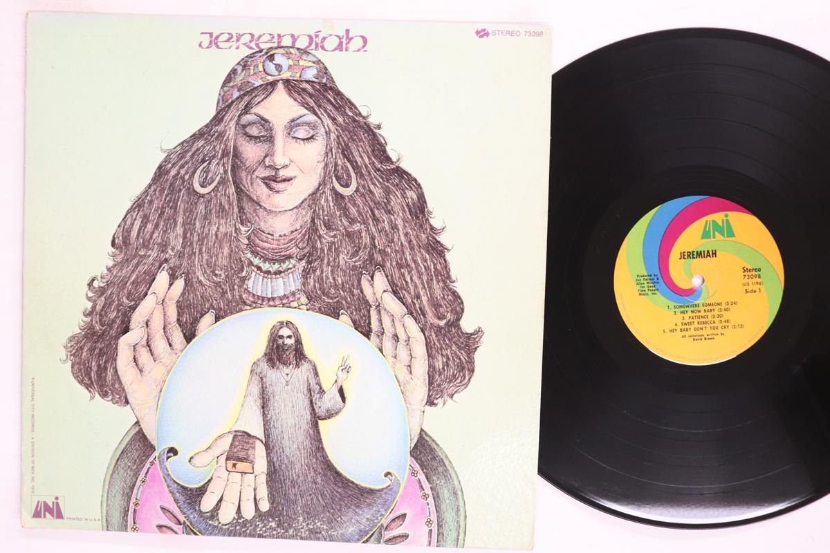 LP Record JEREMIAH  Jeremiah 73098 UNI 1971 US Rock Used