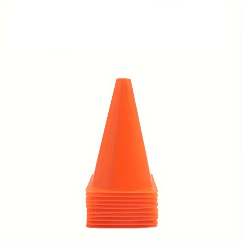 18cm Marker Cones for Football and Basketball Training - Ideal for Obstacle and Ice Cream Cone Drills