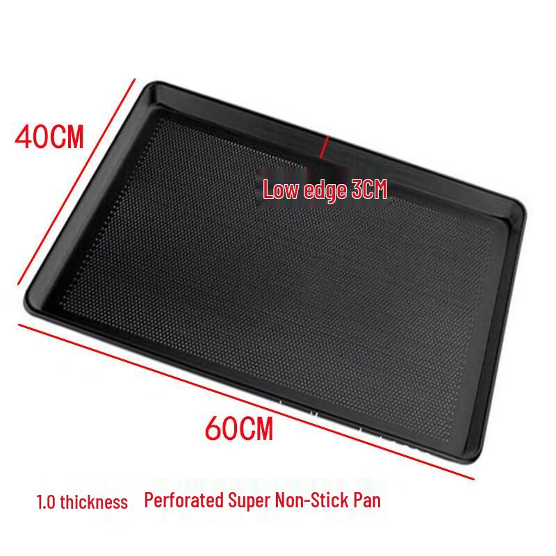 ZISIZ Commercial Non-stick Rectangular Baking Tray