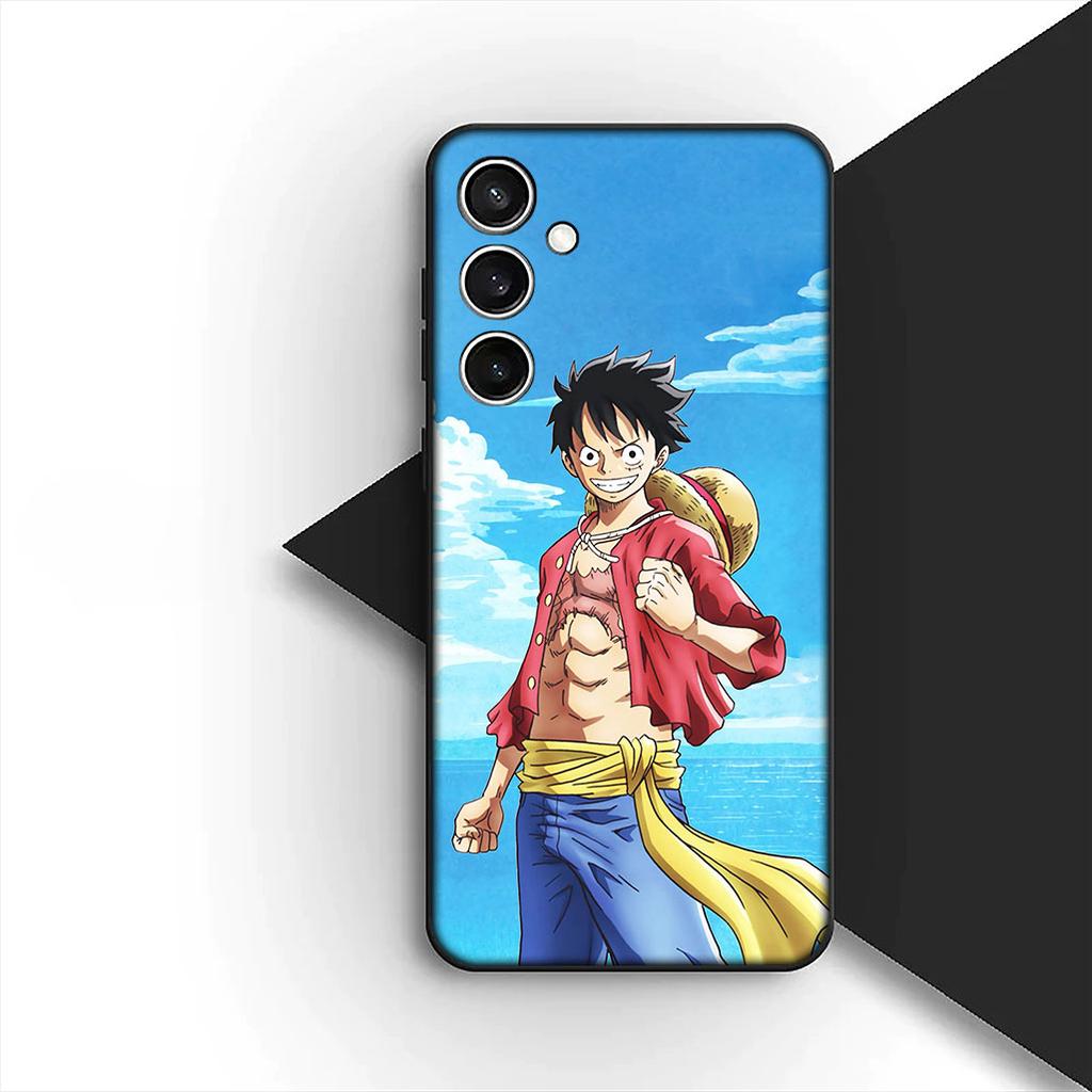 Hülle für Apple iPhone 17 Pro XS Max Air 6 7 8 Plus 5 + SE 2022 SE2 16E 8+ Hülle Handyhülle Hintergrundbild Sanji One Piece Luffy