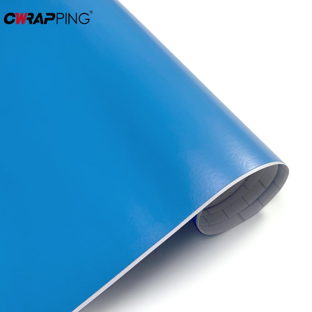 Motorrad-Modifikationsaufkleber Himmelblau Matt Vinylfolie Wasserdicht und Kratzfest Kreativ Selbstklebend Autozubehör