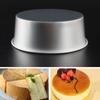 4/6inch Bakeware Round Pattern Dish Fixed Bottom Aluminum Alloy Die Cake Pan Tray Pudding Mold